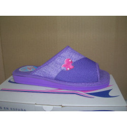 Chancla mujer micro media pala 1 corazon