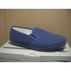 Zatilla cab lona lisa 2 elasticos lado N