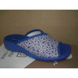 Chancla lona pala cruzada C. baja yanela