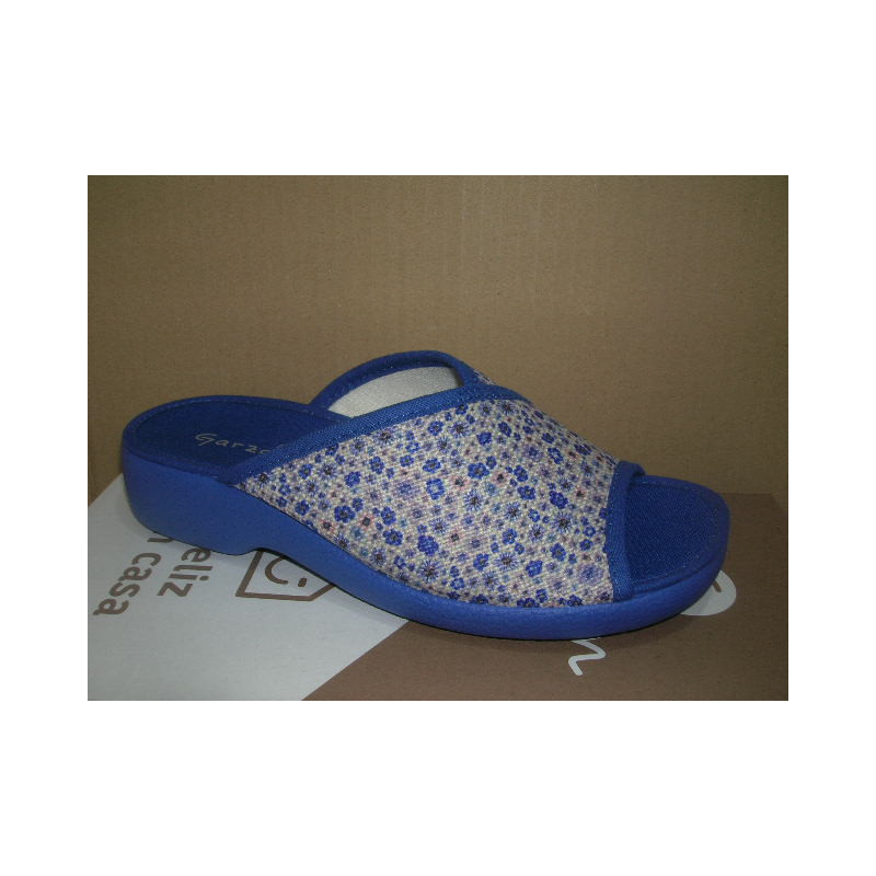 Chancla lona pala cruzada C. baja yanela