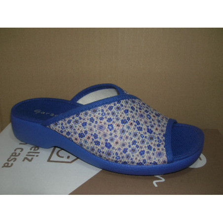 Chancla lona pala cruzada C. baja yanela