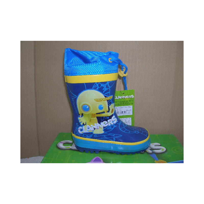 Bota agua niño cuello atado Clanners