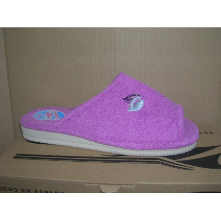 Ztilla micro plana rizo soft bordado lad