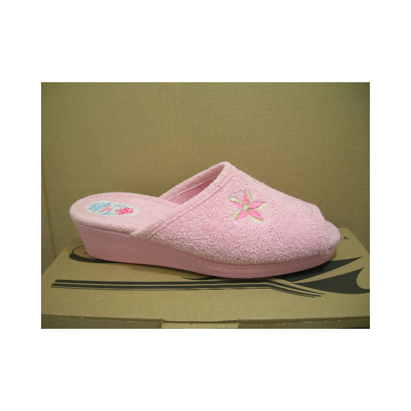 Chancla cuña rizo soft estrella lado