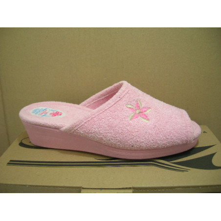 Chancla cuña rizo soft estrella lado