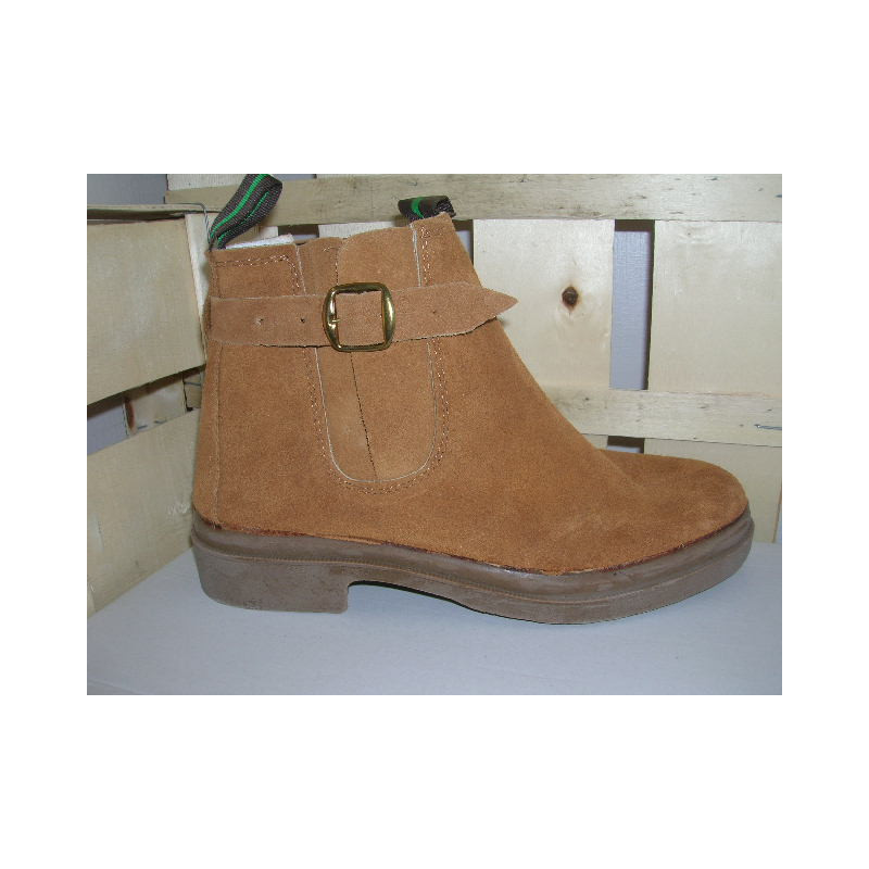 Bota serraje elastico con hebilla