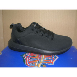 Dept niño nobuck talonnera plastico