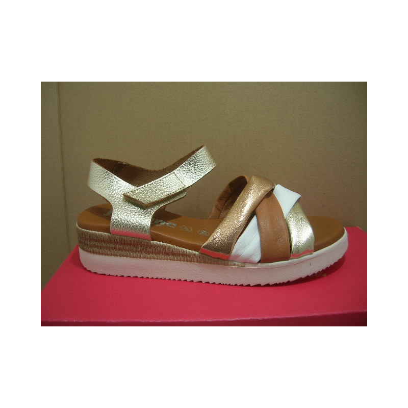 Sand cuña napa 5 tiras colores tubulares