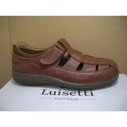 Sand hombre Piel Tres tiras 1  velcro