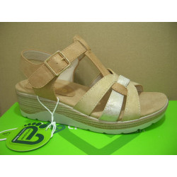 Sand confort hebilla tres tiras cuña