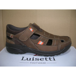 Sand hombre Piel nobuck cintas  1 velcro