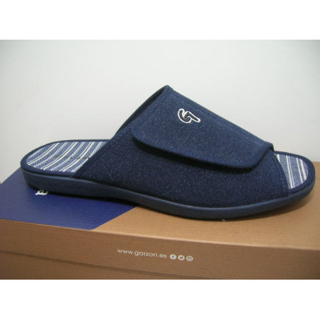 Ztilla chancla cab lona G lado Velcro an