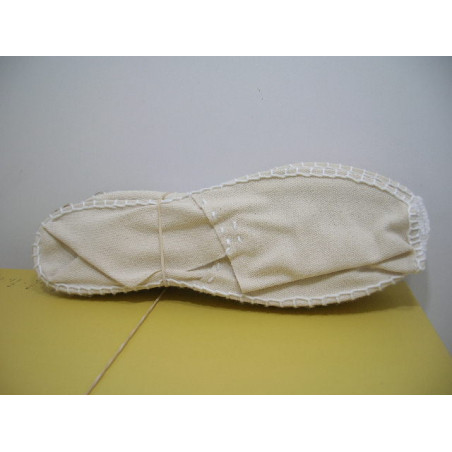 Ztilla plana suela cañamo plana camping