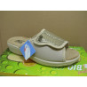 Chancla mujer licra brillo 1 velcro anch