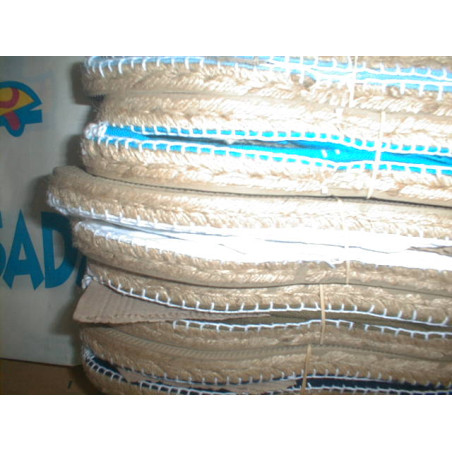 Ztilla plana suela cañamo plana camping