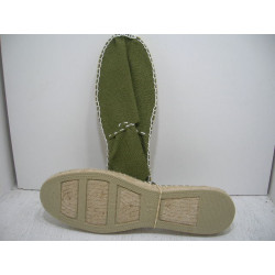 Ztilla plana suela cañamo plana camping