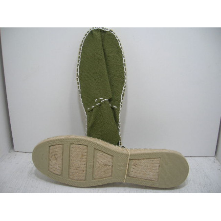 Ztilla plana suela cañamo plana camping