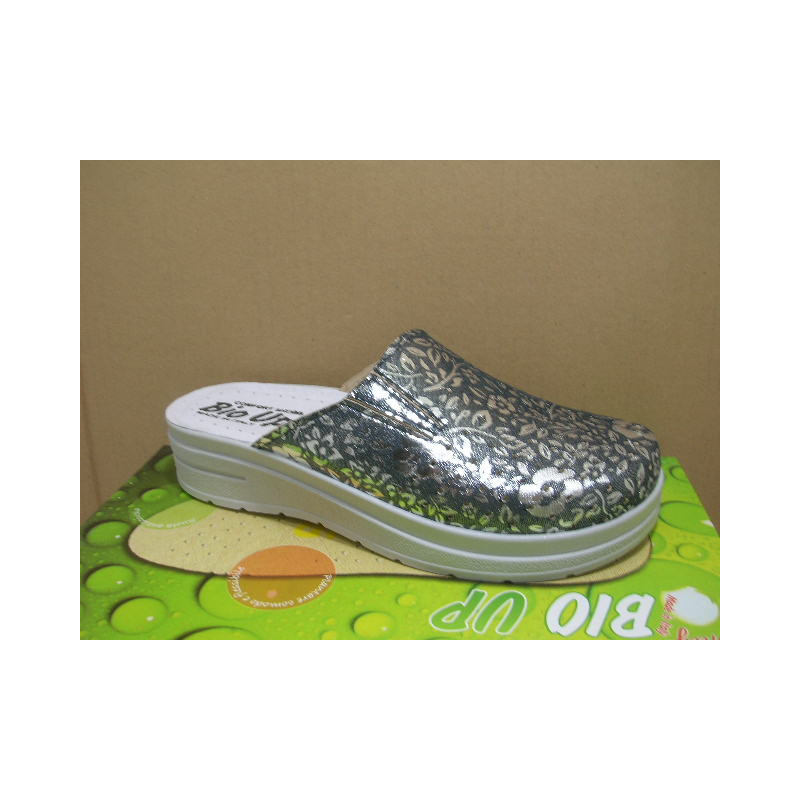 Zueco picado 2 elasticos lado Brillo