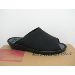 Chancla licra oro lado Alberola