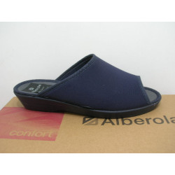 Chancla licra oro lado Alberola