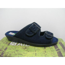 Chancla rejilla 2 tira hebilla ALBEROLA