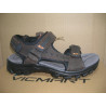 Sand treking hombre piel "V" velcros