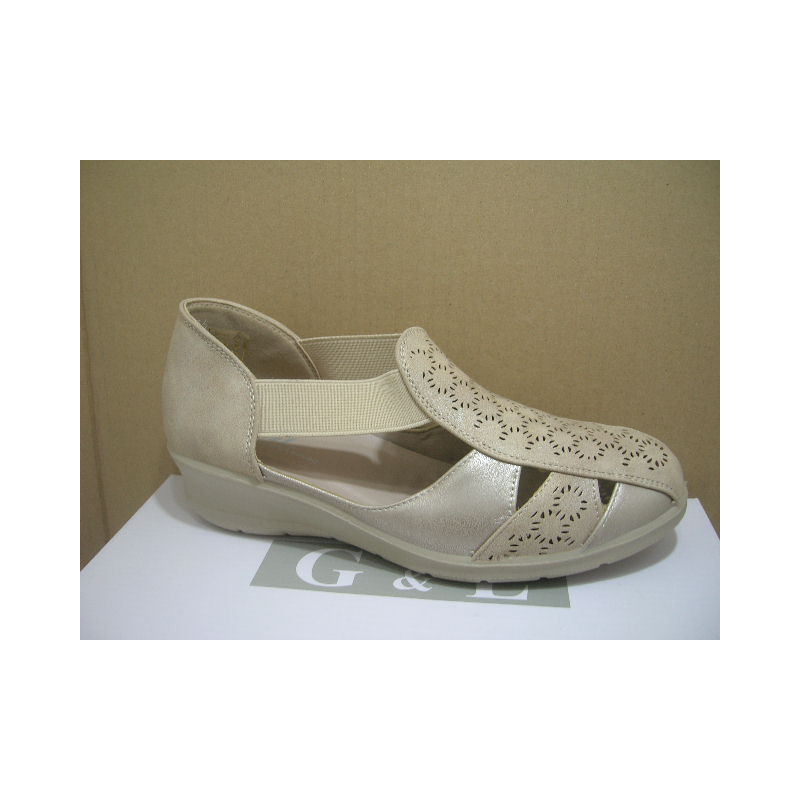 Sand mujer cerrada calados 2 eslasticos