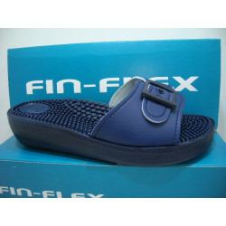 Chancla cuña planta pinchos hebilla plas