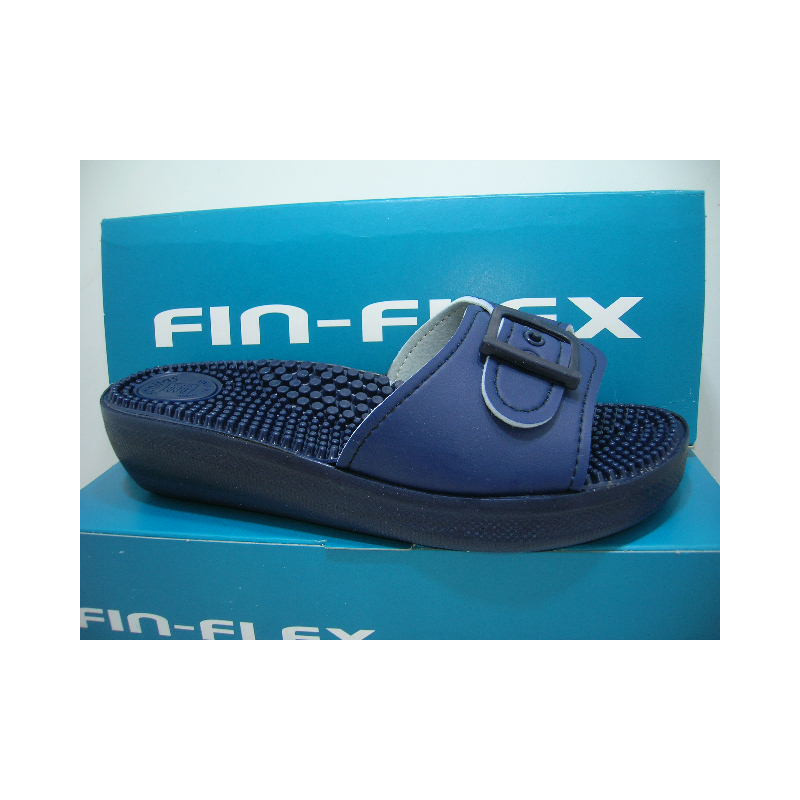 Chancla cuña planta pinchos hebilla plas