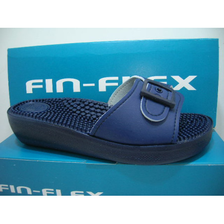 Chancla cuña planta pinchos hebilla plas