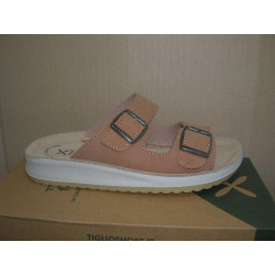 Chancla plana bio pala 2 hebillas