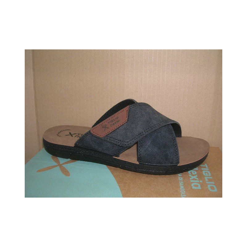 Chancla hombre nobcuck 1 velcro ancho