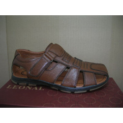 Sand hombre napa 3 tiras 1 velcro