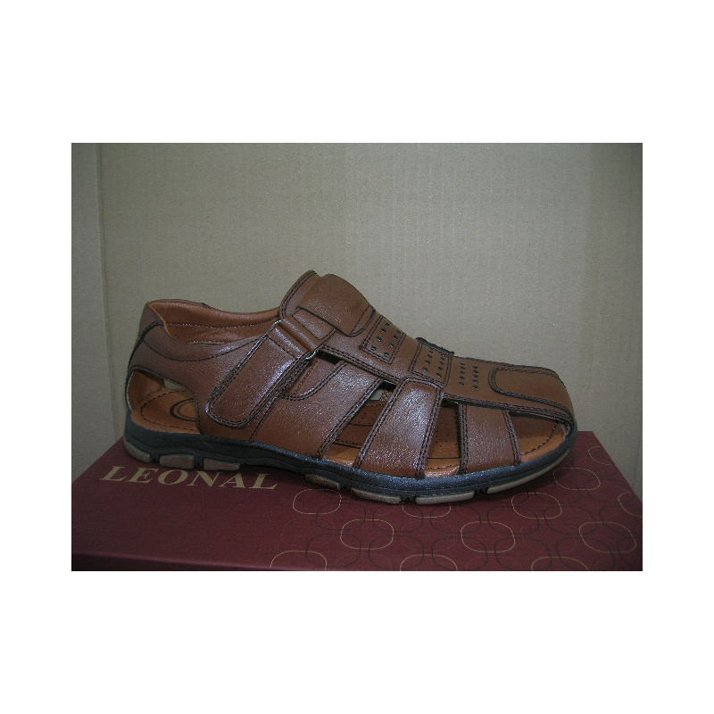 Sand hombre napa 3 tiras 1 velcro