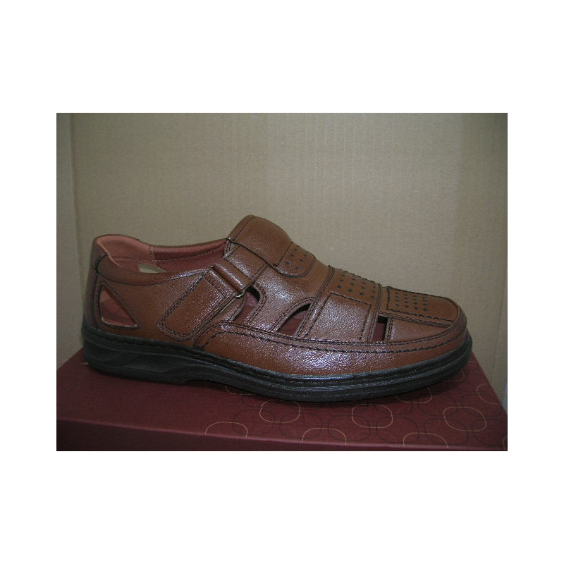 Sand hombre napa 1 velcro cerrada