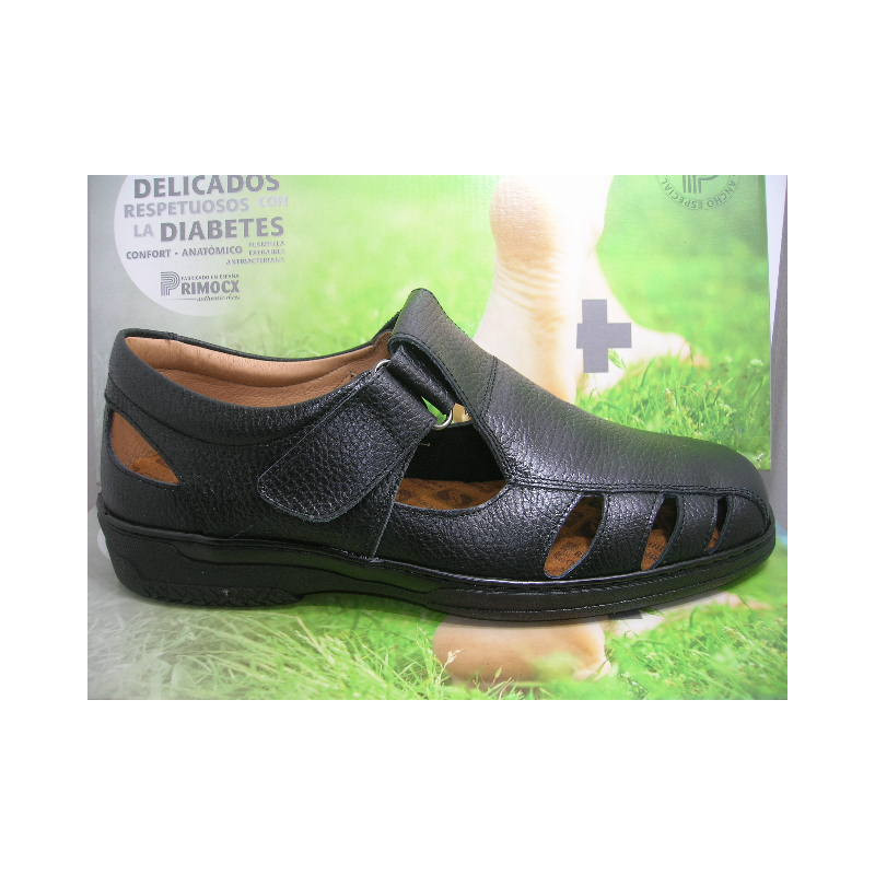Sandalia cab piel cerrada 1 Velcro
