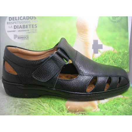 Sandalia cab piel cerrada 1 Velcro