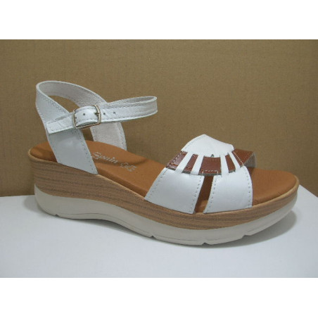 Sand mujer piel pala 1tira cuero pala