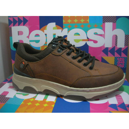 Zto napa blucher dos ganchos ad costura