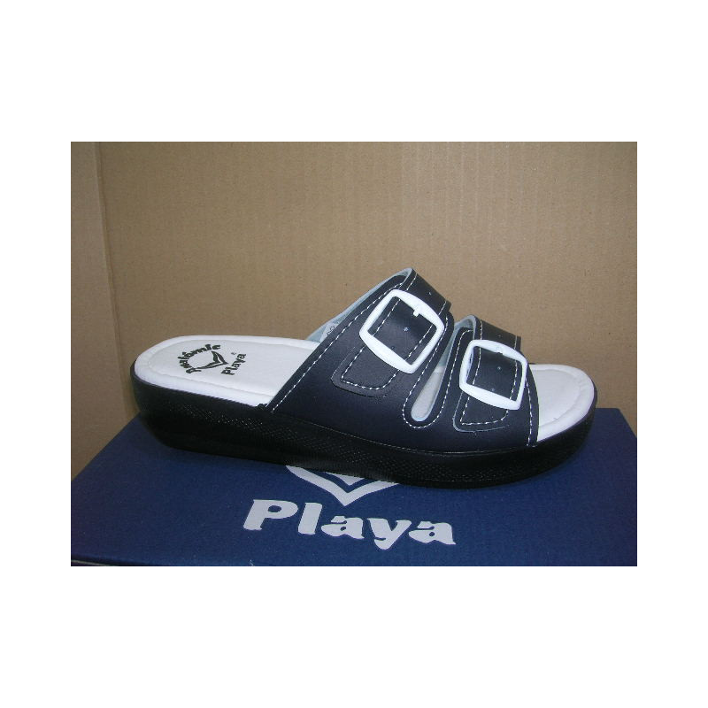 Chancla cuña anatomica 2 tiras con hebia