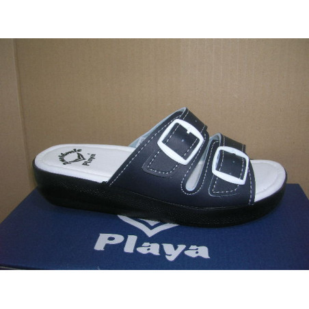 Chancla cuña anatomica 2 tiras con hebia