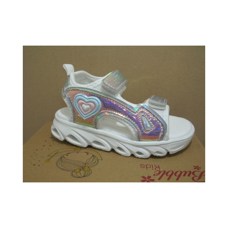 Sand treking 2 velcro luces Corazones