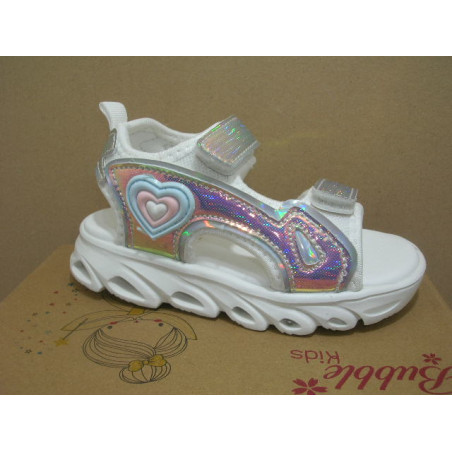 Sand treking 2 velcro luces Corazones