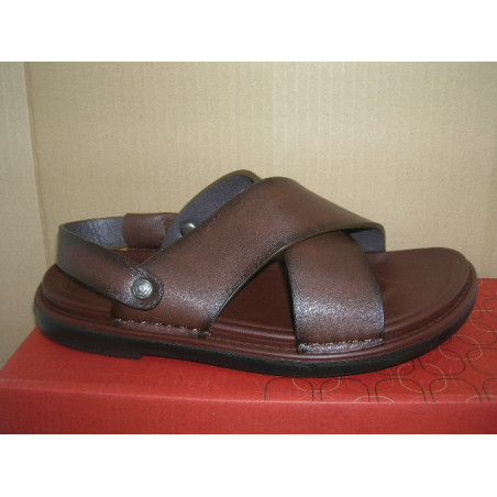Sand hombre napa tira talon 2 tiras