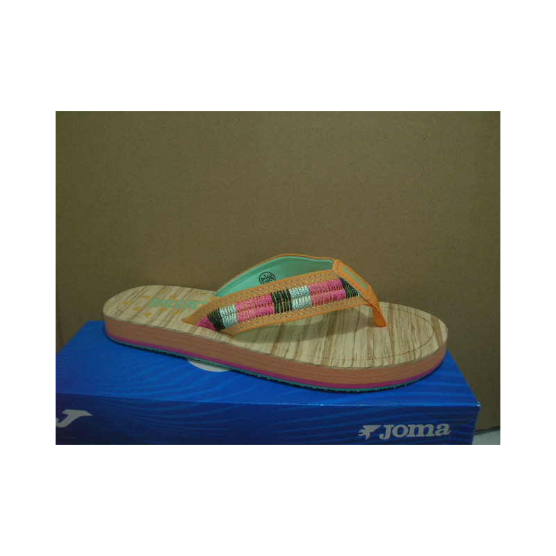 Chancla mujer dedo trias colores