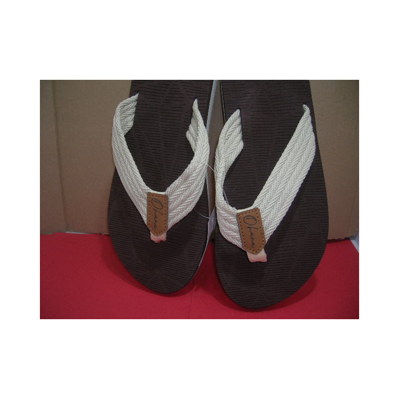 Chancla dedo tira lona Ohana