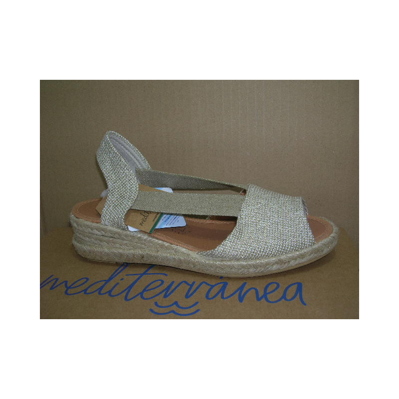 Ztilla yute cuña baja sandalia P descuvi