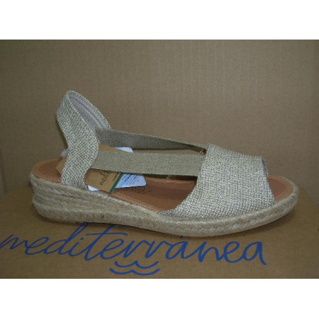 Ztilla yute cuña baja sandalia P descuvi