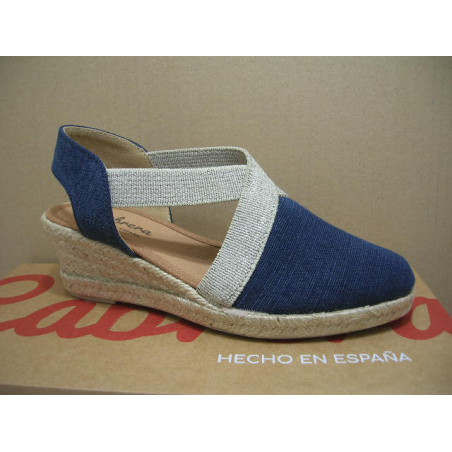 Zatilla yute lino pala 2 elasticos ancho