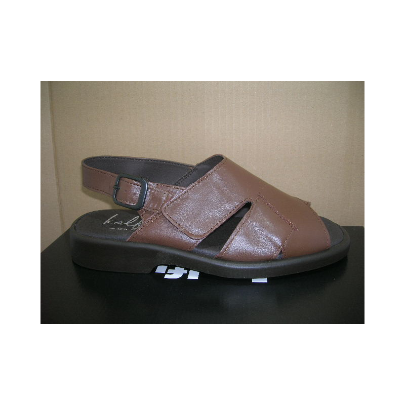 Sand  hombre piel cabra ad ante 1 velcro